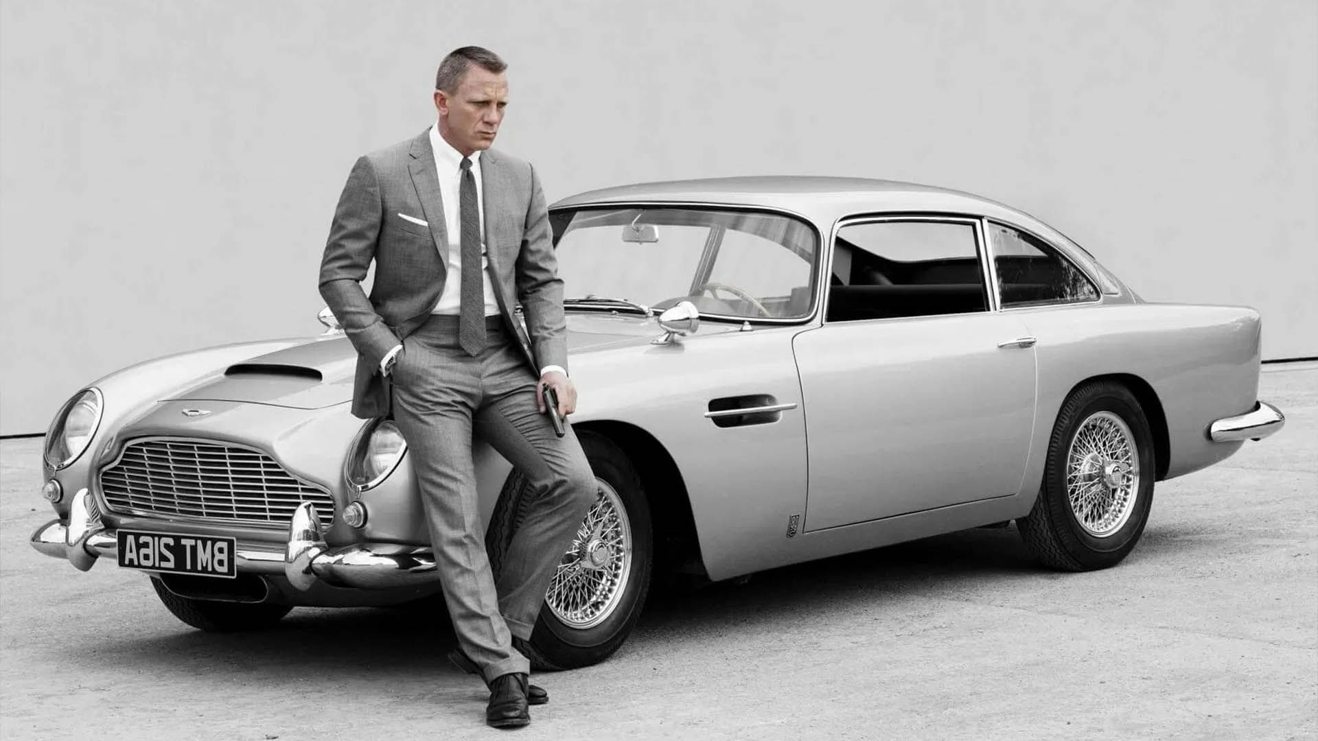 خودروی aston martin db5 در فیلم جیمز باند