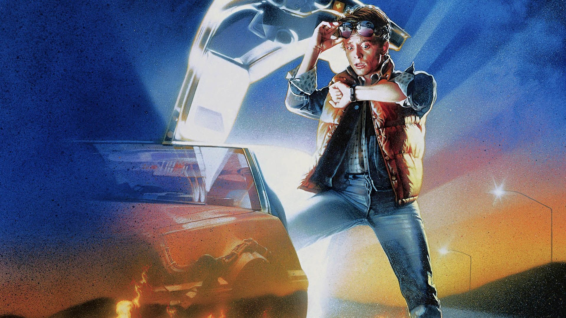 پوستر فیلم back to the future