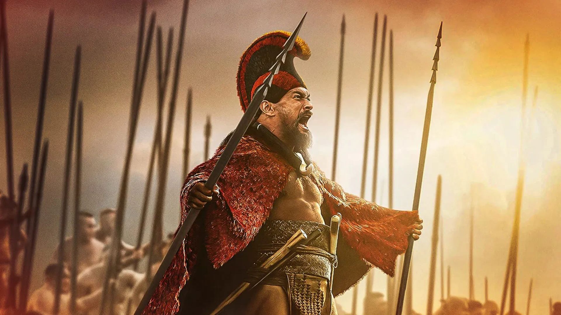 فریاد جیسون موموا در سریال Chief of War 