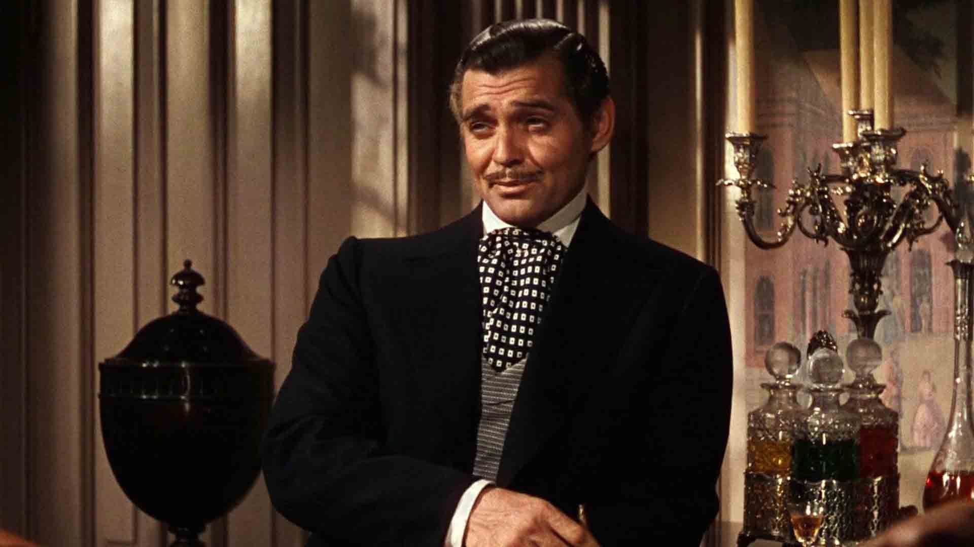 کلارک گیبل در فیلم Gone with the Wind