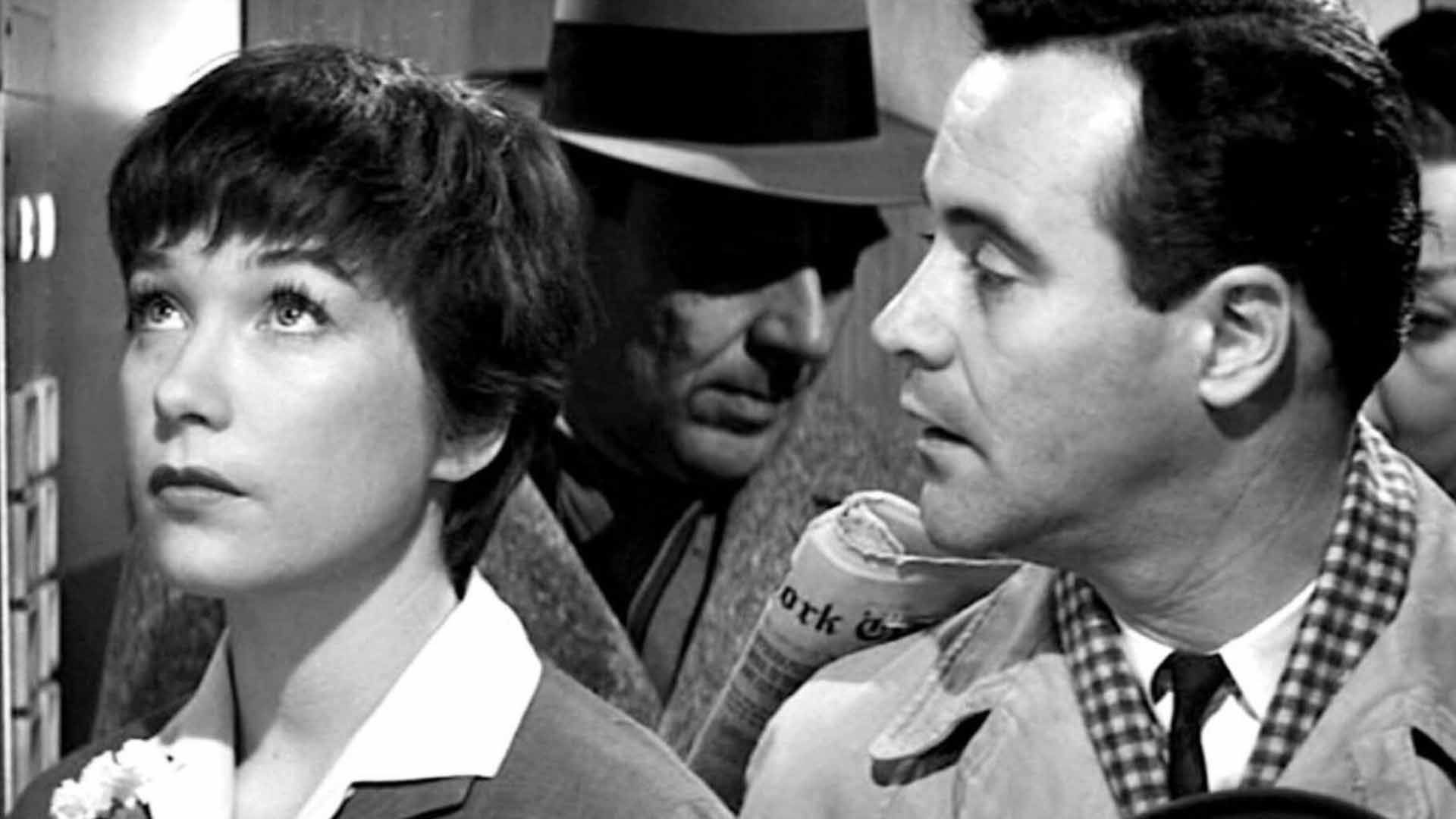 دو بازیگر اصلی فیلم The Apartment در کنار هم